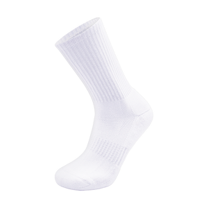 2024 Thiết Kế Bao Bì Thể Thao <span class=keywords><strong>Cotton</strong></span> Unisex Trắng Phụ Nữ Đệm Mens Bóng Rổ Màu Đen Crew Socks - Product Image 4