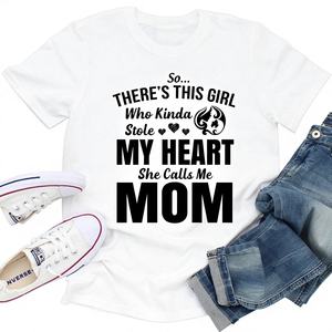 C'è questa ragazza che mi ha quasi rubato il cuore - T-shirt - Product Image 1