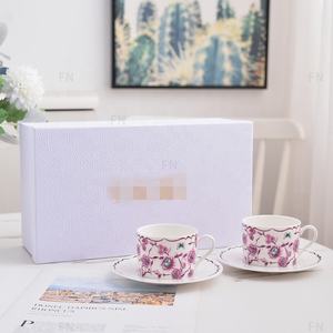 Nuevo Juego de Café de Porcelana China Europea y Platillo para Taza de Té de la Tarde - Product Image 2