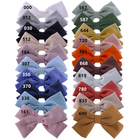 Barrettes à cheveux en lin pour bébé et petite fille, nœuds en tissu de coton, barrettes à cheveux, nœuds à cheveux, pinces à cheveux, accessoires pour enfants