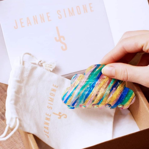 Caja de embalaje de joyería para niña de horquilla Cajas de papel blanco recicladas personalizadas Juegos de regalo Cajas de horquilla - Product Image 2