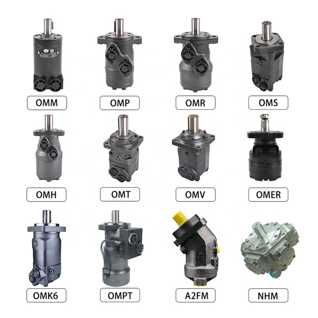 Blince BM2 OMR BMR OMRS BMP OMP OMV Rexroth White Eaton Parker Small High Speed Orbit Hydraulic Drive Motors for Sweeper