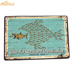 Man Cave Vintage <strong>Decor</strong> Metal Tin Sign Retro <strong>Wall</strong> <strong>Decor</strong> - Product Image 3