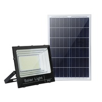 Réverbères solaires Ip65 Led 50 100 200 300 600 2000W réflecteurs lampe de projecteur extérieur lumière de mise au point Led projecteur solaire