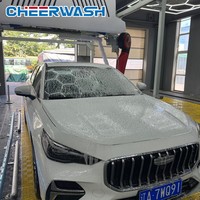 Station de lavage automatique de voitures, machine de nettoyage de véhicules pour les parkings et les flottes