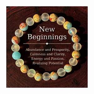 Custom Shoushan Stone <b>Bracelet</b> for Women - Healing Crystals & <b>Chakra</b> Beads for Stress Relief & Anxiety Support - Product Image 1