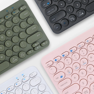 Easy-Switch for Bluetooth <strong>Keyboard</strong> for Windows Android <strong>IOS</strong> Devices Multi-Device BK380 Convenient to Switch up to 3 Devices - Product Image 5