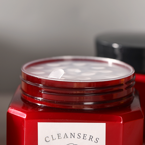 600ml Cosmetic Packaging PET Custom Square Beauty Cream Lotion Jars Body Scrub Containers Empty Containers Plastic Jars with Lid