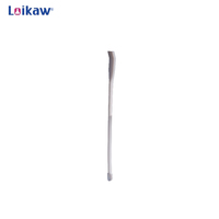 Cuillère d'échantillon de médecine PTFE Micro Pull de laboratoire chimique personnalisé de 150mm avec spatule