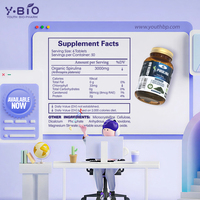 Comprimés de spiruline végétaliens, superaliment naturel riche en protéines pour la remise en forme et un mode de vie sain, complément halal pour adultes