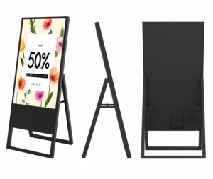 Reproductor de Publicidad LCD Vertical Portátil de 43 Pulgadas con Animación para Tiendas Minoristas, Centros Comerciales y Señalización - Product Image 1