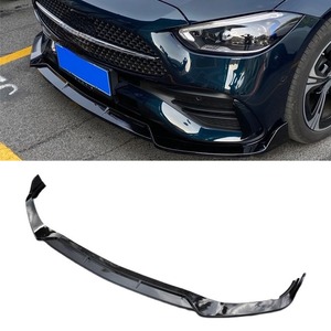 For Mercedes Benz C-Class W206 C200L C260L 2022-2024 <b>Car</b> Front Bumper Lip Splitter <b>Diffuser</b> Body Kit Bumper Guard Protector - Product Image 2
