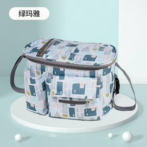 Ea574 Baby Cooler Mommy Custom Pañal Cochecito Organizador Bolsas Organizador Tote para Bebés Diseñador Almuerzo Bolsa de Aislamiento Térmico - Product Image 2