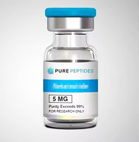 Flacon en verre personnalisé 2 ml 3 ml 5 ml 10 ml Emballage de flacon Autocollant holographique pour flacon Réduction de poids Étiquette de peptide cosmétique Étiquette de flacon de 3 ml