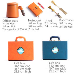 Корпоративный блокнот, подарочный набор из 5 предметов, роскошный рекламный бизнес, корпоративный подарочный набор на заказ, подарочные наборы с логотипом, Подарок на годовщину - Product Image 4