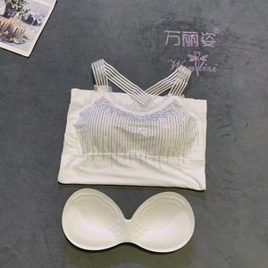 Nouvelle Camisole Tricotée Sexy pour Femme, Style Coréen, Légère, Dos Nu, Sans Manches, à Porter en Dessous ou en Extérieur - Product Image 3
