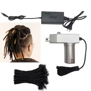 Machine à tresser manuelle Wansheng B-802 pour dreadlocks, outil de coiffure avec adaptateur secteur et extensions - Product Image 1
