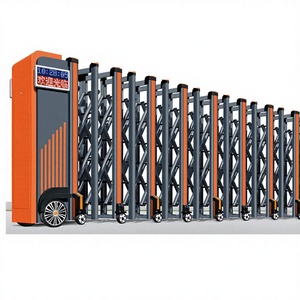 Barriera Stradale Espandibile Manuale a Prezzi di Fabbrica, Barriera di Sicurezza per il Controllo della Folla, Barriera Stradale in Alluminio Antiurto con Telecomando - Product Image 3