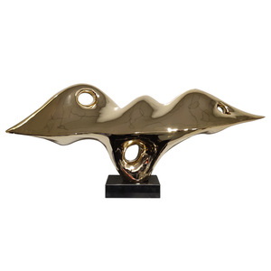 Bandeja Decorativa de Resina de Estilo Europeo, Forma Irregular, Diseño Contemporáneo para Entrada, Escritorio, Recepción de Hotel, Sala de Estar - Product Image 5