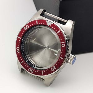 Boîtier de montre en acier inoxydable modifié de 40 mm pour mouvement <span class=keywords><strong>Seiko</strong></span> <span class=keywords><strong>NH35</strong></span>/NH36 avec interface concave et lumière brillante - Product Image 4
