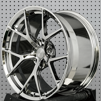 Jantes forgées concaves profondes 5x114.3, 19-24 pouces, polies, à rayons en Y pour BMW, Land Rover, Rolls-Royce, Nissan, Mercedes-AMG, Audi