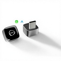 Adaptador Inalámbrico CarPlay USB Tipo C Portátil para Android Auto, iPhone, iOS, Convertidor Automático, Dongle, Plug and Play, Conversión con Cable