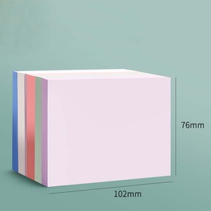 Blocchetti Adesivi Quadrati Colori Morandi in Diverse Misure, Forte Adesività, per Segnalazioni Chiave, Blocco <span class=keywords><strong>Note</strong></span> per Ufficio e Scuola - Product Image 6