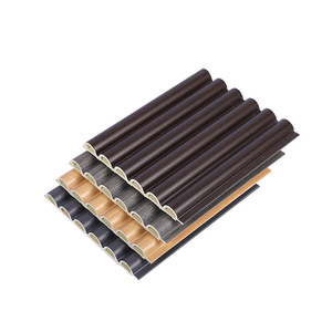 Pannello di Rivestimento Murale WPC per Interni, Fibra di Legno di Bambù, Senza Giunture, Pannello Decorativo di Lusso Leggero Modello 171 per Soggiorno - Product Image 1