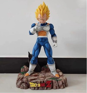 Personalizzato a grandezza naturale fatto a mano in resina <span class=keywords><strong>Dragon</strong></span> <span class=keywords><strong>Ball</strong></span> Z scultura in fibra di vetro <span class=keywords><strong>Goku</strong></span> e Vegeta statua testa sostituibile Vegeta Figurine - Product Image 3