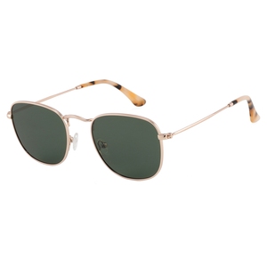 Gafas de Sol con Marco Metálico Geométrico, Rectangulares, Montura Completa, Unisex, Protección UV400, Estilo Casual para Adultos - Product Image 1