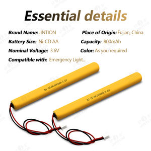 Batería de níquel cadmio 800MAH 3,6 V NICD AA para 026-186 2017 Teig T26000186 All Pro 026186 Cooper APEL APLEL NIC0625 Custom-4 - Product Image 3