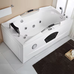 Venta caliente jakuzzi acrílico Jet <span class=keywords><strong>hidromasaje</strong></span> interior Baño de aguas termales <span class=keywords><strong>bañera</strong></span> de aguas termales 2 personas baño de burbujas - Product Image 2