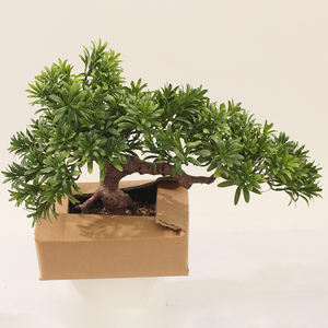 JWT3817 Bonsaï artificiel <span class=keywords><strong>en</strong></span> pin style nordique plante verte décoration <span class=keywords><strong>pot</strong></span> de fleur adapté à la maison chambre à coucher décoration japonaise - Product Image 2