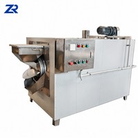 Machine de torréfaction rotative industrielle électrique 200 kg pour arachides, noix de macadamia, fèves de cacao et autres graines