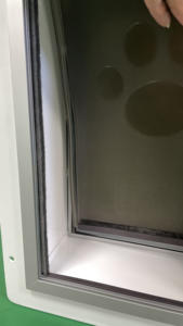 <span class=keywords><strong>Porte</strong></span> intelligente à 3 volets pour chien, petit, moyen et grand, avec panneau de verrouillage coulissant en métal. - Product Image 4