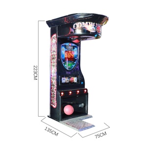 Máquina de Boxeo Musical con Sensor de Pago con Tarjeta, Equipo de Entrenamiento de Puñetazos, Prueba de Fuerza para Gimnasio, Juego de Arcade de Boxeo para Adultos y Niños - Product Image 3