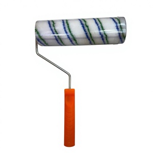 <span class=keywords><strong>Rouleau</strong></span> de <span class=keywords><strong>peinture</strong></span> industriel à haute absorption, poignée orange, résine durable, garantie 3 ans, pour murs intérieurs, plafonds, projets de bricolage - Product Image 3