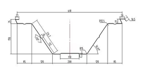 Rollen form maschine Dachs pannung Big Span Rollen form maschine <span class=keywords><strong>K</strong></span> Span Rollen form maschine - Product Image 5