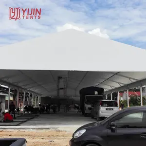 6x9m 6x12m אלומיניום מסחרי אירוע מסיבת אוהלים עבור 50 אנשים למכירה