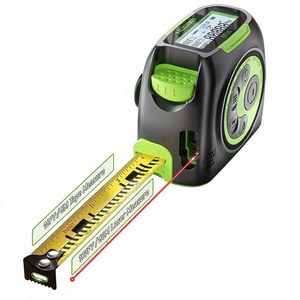Pour télémètre laser numérique DT30 60m avec écran LCD et ruban à mesurer - Product Image 1