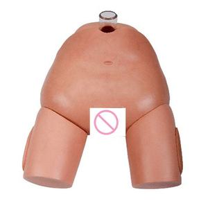 Model pelatihan irigasi kandung kemih pria, keterampilan kateterisasi perempuan Simulator operasi tusukan urin pria - Product Image 2