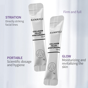<span class=keywords><strong>Mascarilla</strong></span> Facial Hidratante y Antiarrugas con Colágeno SAMANLI OEM/ODM, 5gx20 Unidades, Gran Venta - Product Image 3