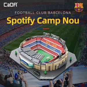 Cada C66023W FC <span class=keywords><strong>Barcelona</strong></span> estadio de fútbol bloques de construcción estadio modelo DIY montaje ladrillos juguete - Product Image 2