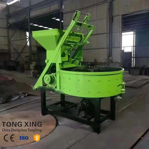 小型垂直ディスクコンクリートミキサー,石造セメントモルタルフラット口ミキサー建設現場用 - Product Image 6