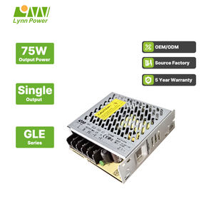 <span class=keywords><strong>Alimentation</strong></span> à découpage réglable série <span class=keywords><strong>GLE</strong></span> AC/DC 75W 36V à sortie unique pour usage industriel - Product Image 1