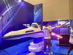 <span class=keywords><strong>Simulador</strong></span> <span class=keywords><strong>de</strong></span> Vuelo VR <span class=keywords><strong>de</strong></span> 360 Grados Más Vendido, Atracción <span class=keywords><strong>de</strong></span> Jet <span class=keywords><strong>de</strong></span> Combate para Parques <span class=keywords><strong>de</strong></span> Diversiones Interiores, Metal, Plástico, Fibra <span class=keywords><strong>de</strong></span> Vidrio, Centro Comercial - Product Image 5