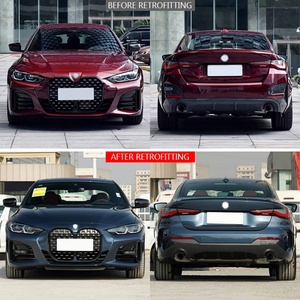 Kit de Carrocería para BMW Serie 4 G22, Modificación y Mejora de Automóviles 2020-2023, Parachoques Delantero y Trasero MT, Accesorios de Gran Tamaño - Product Image 2