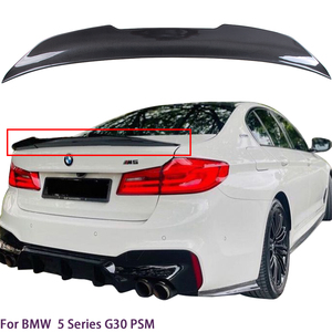Aileron arrière en fibre de carbone style PSM pour Série 5 G30 G38 & M5 F90 2016-2023 - Product Image 1