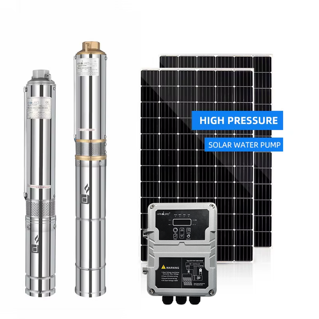 130M Head 48 Volts Dc48V 1Hp Solar Submersible Borehole Deep Well Water Pump