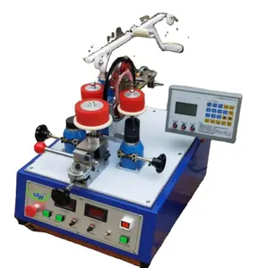 Máquina de enrolamento de transformador toroidal tipo engrenagem, diâmetro do fio 0.2-0.7mm, fabricada na china, para indutor